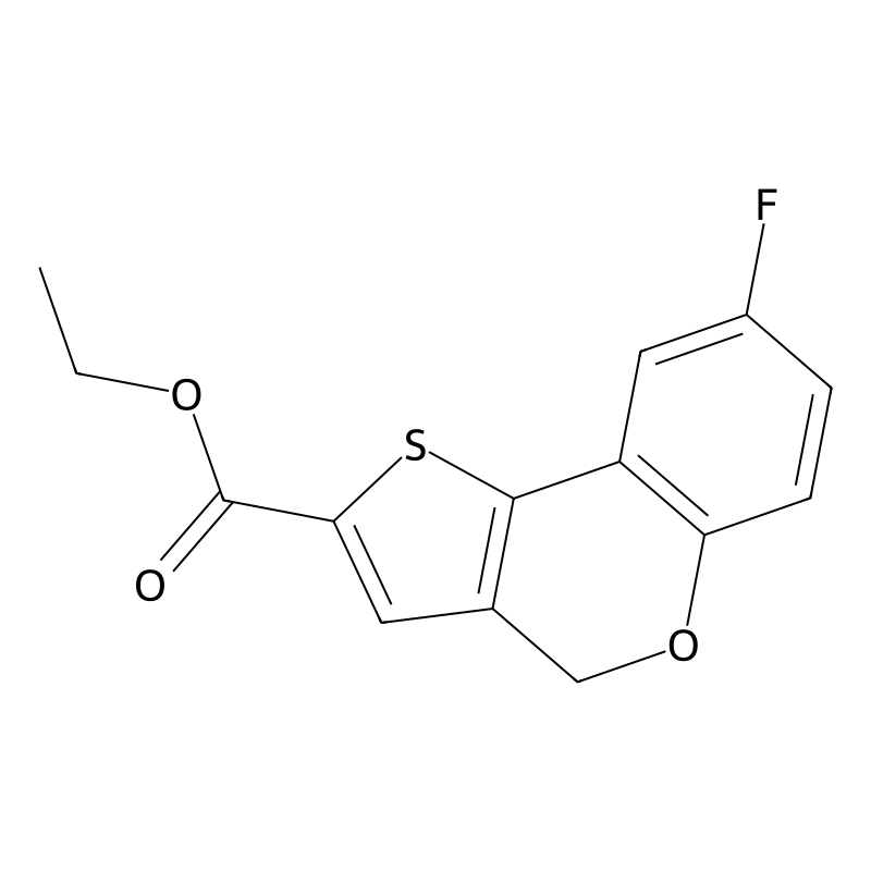 ethyl 8-fluoro-4H-thieno[3,2-c]chromene-2-carboxyl...