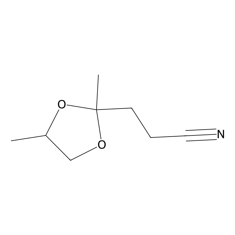 3-(2,4-Dimethyl-1,3-dioxolan-2-yl)propanenitrile