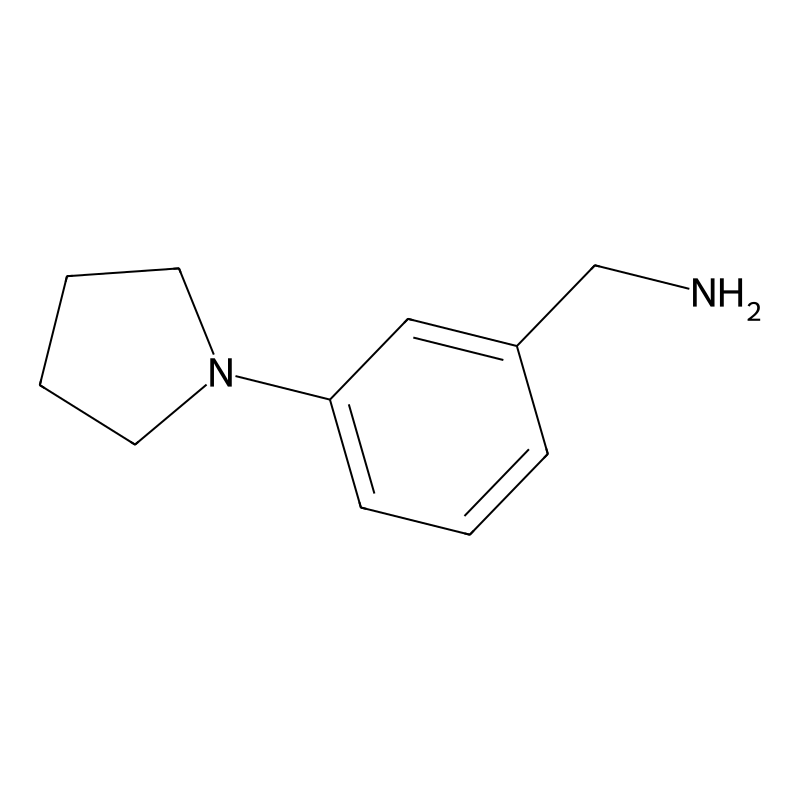 (3-Pyrrolidin-1-ylphenyl)methylamine