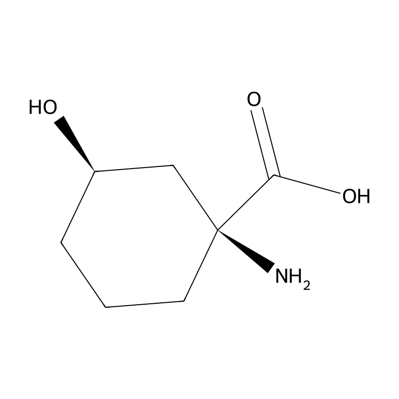 Cyclohexanecarboxylic acid, 1-amino-3-hydroxy-, (1...