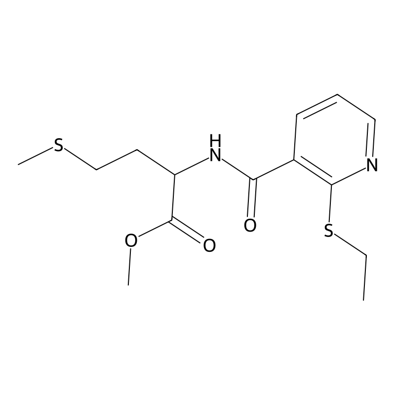 Methyl 2-([[2-(ethylthio)-3-pyridyl]carbonyl]amino...