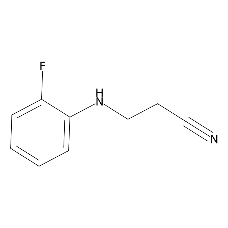 3-(2-Fluoroanilino)propanenitrile