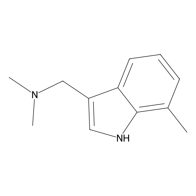 N,N-dimethyl-1-(7-methyl-1H-indol-3-yl)methanamine