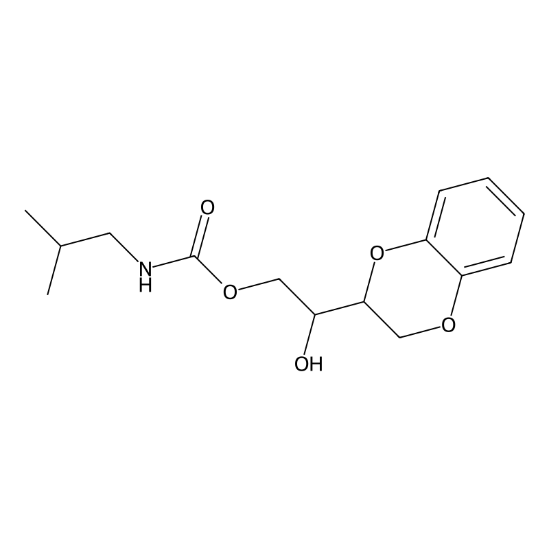 1,2-Ethanediol, 1-(1,4-benzodioxan-2-yl)-, isobuty...