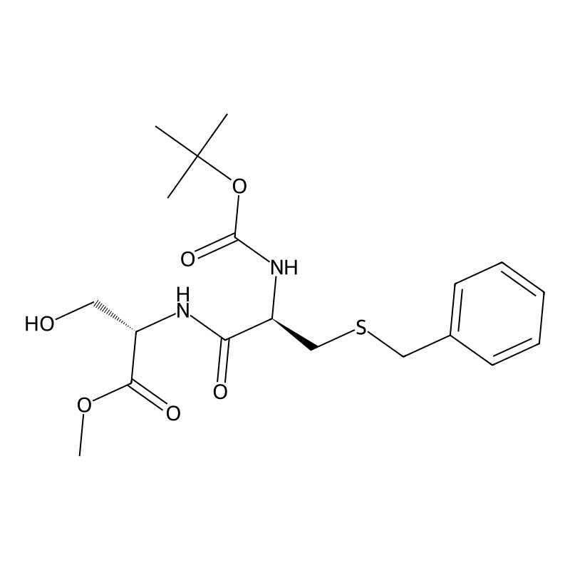 Boc-Cys(Bzl)-Ser-OMe