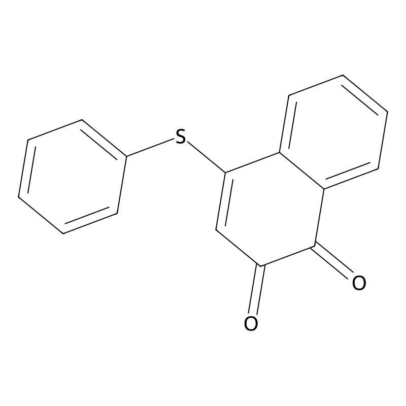 1,2-Naphthoquinone, 4-(phenylthio)-