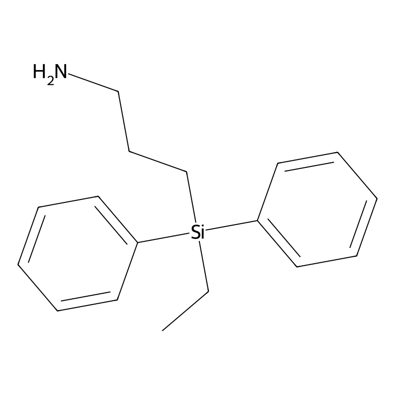 Propylamine, 3-(diphenylethylsilyl)-