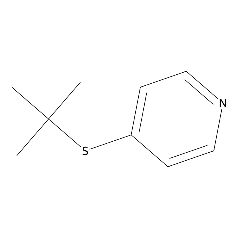 Pyridine, 4-(tert-butylthio)-