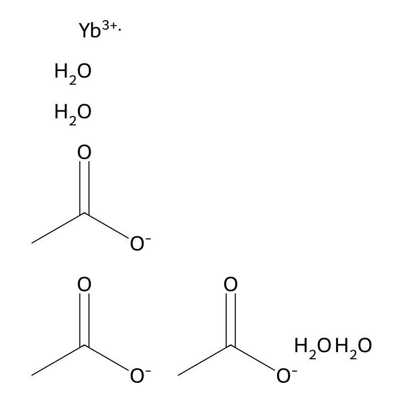 Ytterbium(3+);triacetate;tetrahydrate