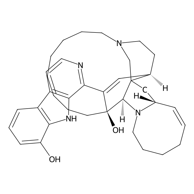 (1R,4R,5Z,12R,13S,16Z)-26-(8-Hydroxy-9H-pyrido[3,4-b]indol-1-yl)-11,22-diazapentacyclo[11.11.2.12,22.02,12.04,11]heptacosa-5,16,25-trien-13-ol