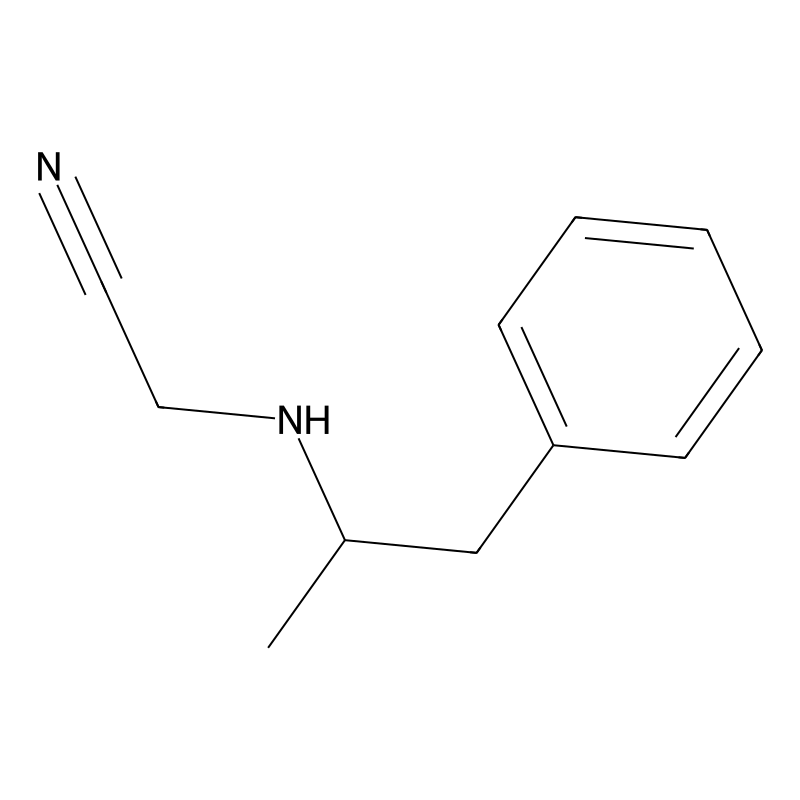 (1-Methyl-2-phenylethylamino)acetonitrile