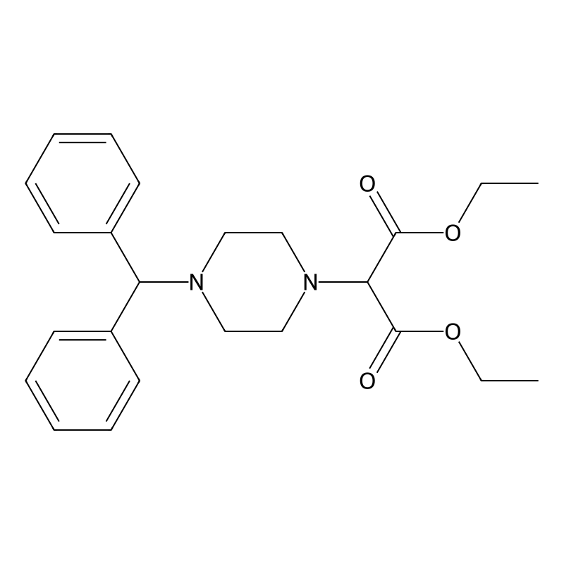 1,3-Propanedioic acid, 2-(4-(diphenylmethyl)-1-pip...