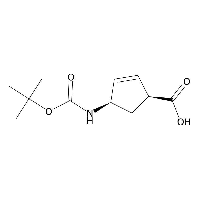 (-)-(1S,4R)-N-Boc-4-aminocyclopent-2-enecarboxylic acid