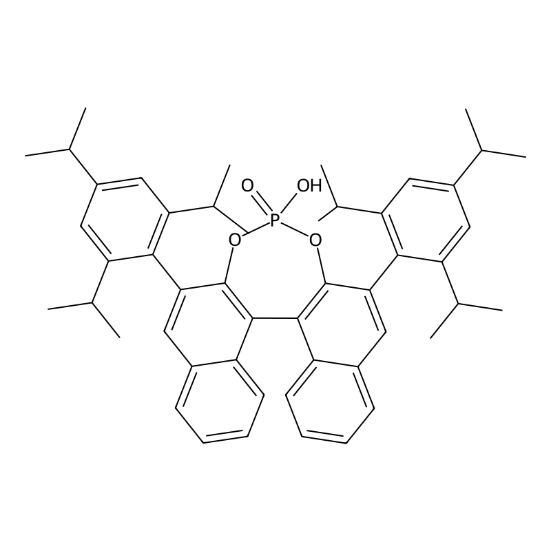 13-hydroxy-10,16-bis[2,4,6-tri(propan-2-yl)phenyl]-12,14-dioxa-13λ5-phosphapentacyclo[13.8.0.02,11.03,8.018,23]tricosa-1(15),2(11),3,5,7,9,16,18,20,22-decaene 13-oxide