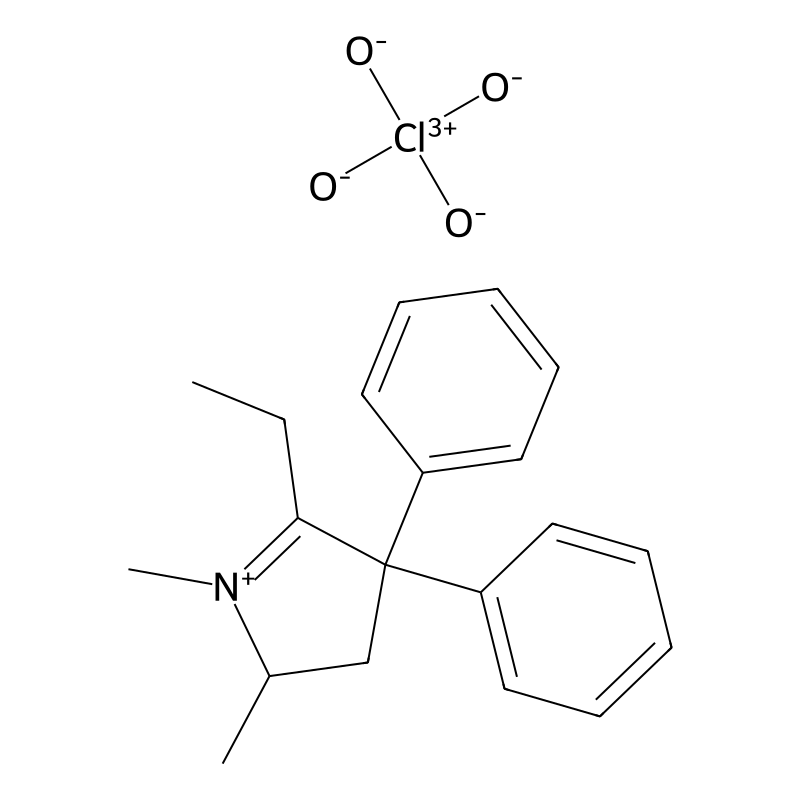 5-Ethyl-1,2-dimethyl-4,4-diphenyl-2,3-dihydropyrrol-1-ium;perchlorate