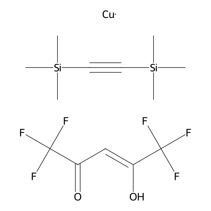 Copper;(Z)-1,1,1,5,5,5-hexafluoro-4-hydroxypent-3-en-2-one;trimethyl(2-trimethylsilylethynyl)silane