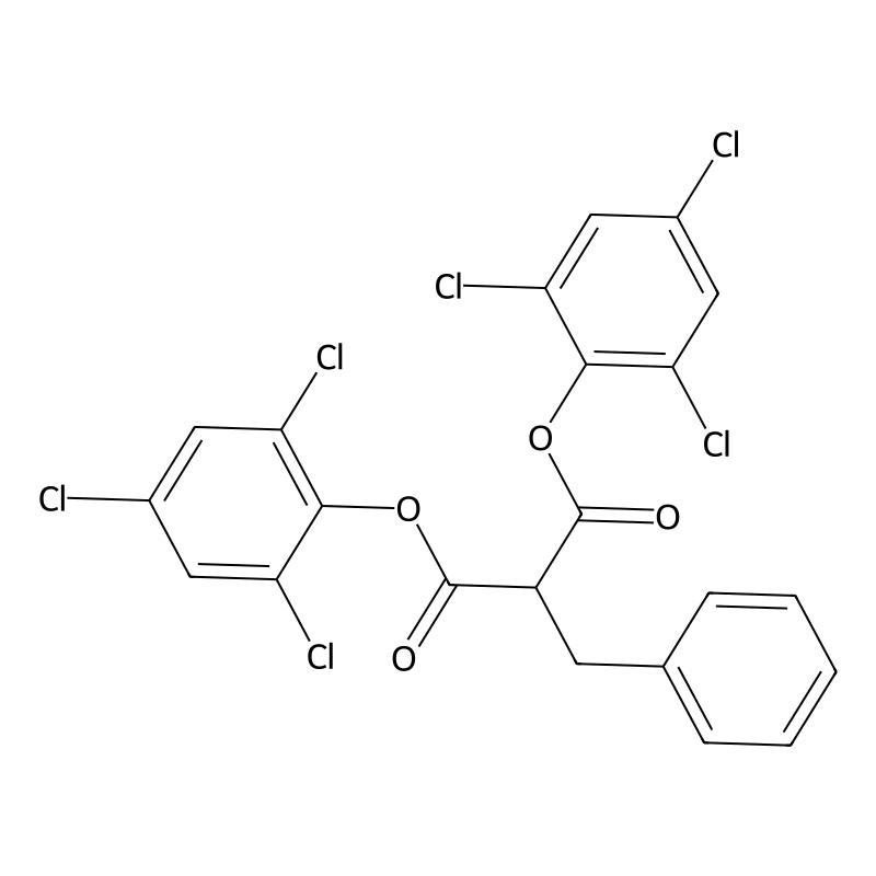 Bis(2,4,6-trichlorophenyl) 2-benzylpropanedioate