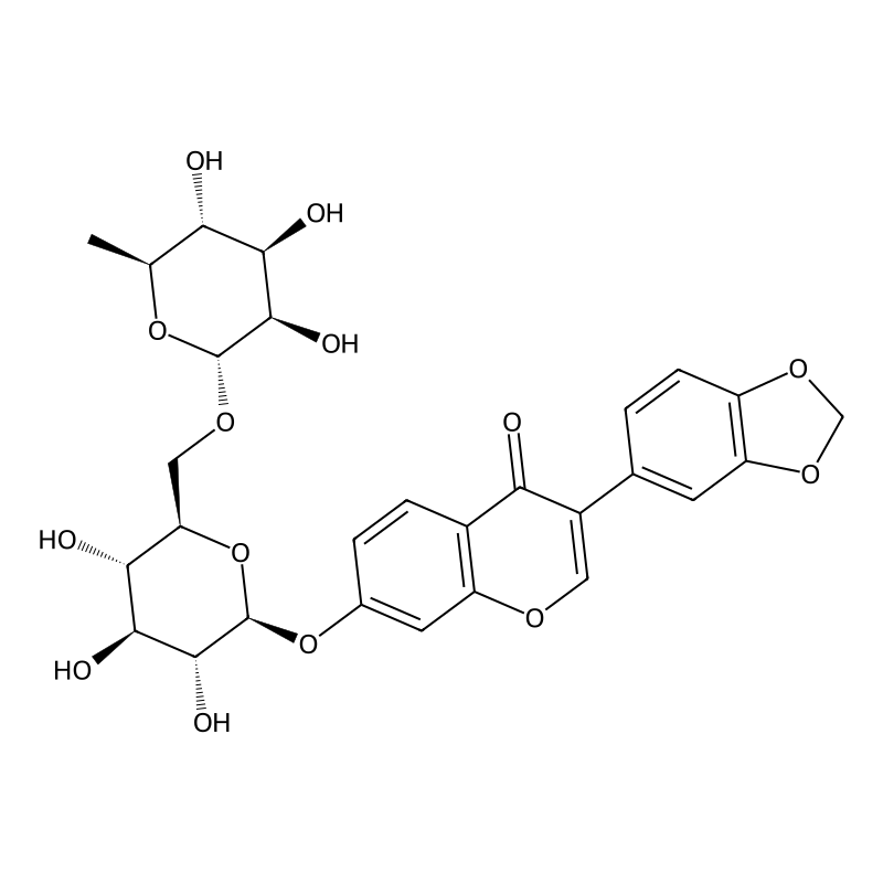 Pseudobaptigenin 7-rhamnoglucoside