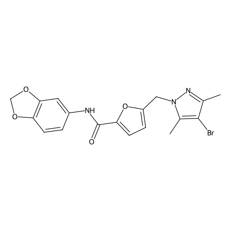 N-(1,3-benzodioxol-5-yl)-5-[(4-bromo-3,5-dimethyl-...