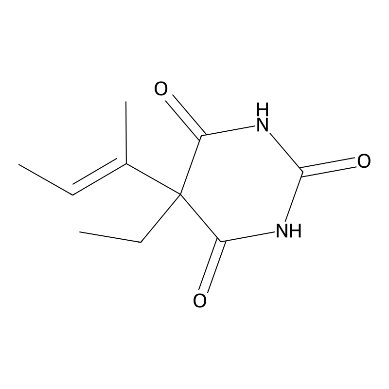 Barbituric acid, 5-ethyl-5-(1-methylpropenyl)-