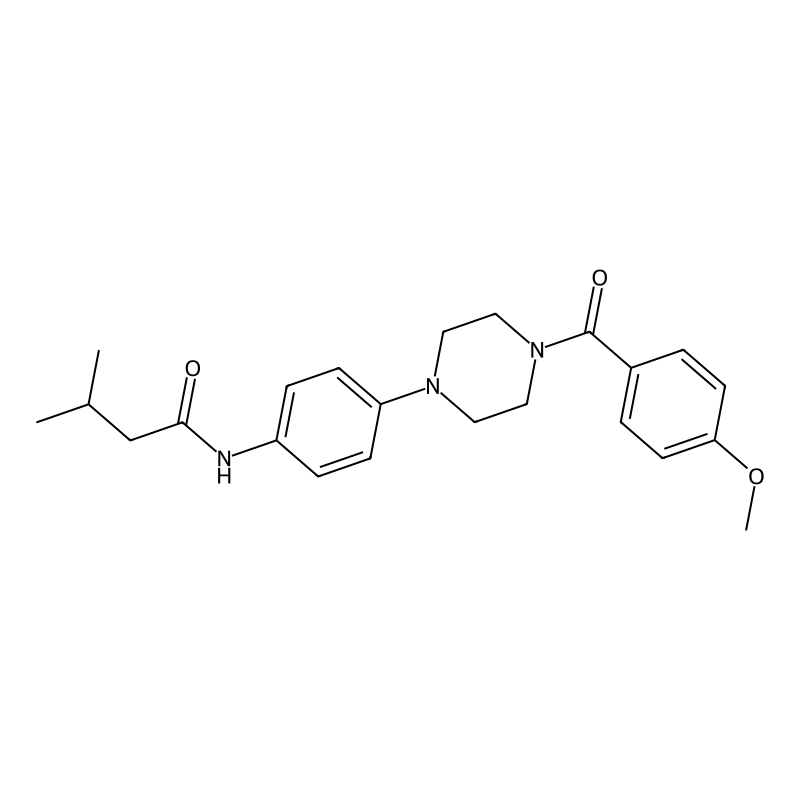 N-{4-[4-(4-methoxybenzoyl)-1-piperazinyl]phenyl}-3...