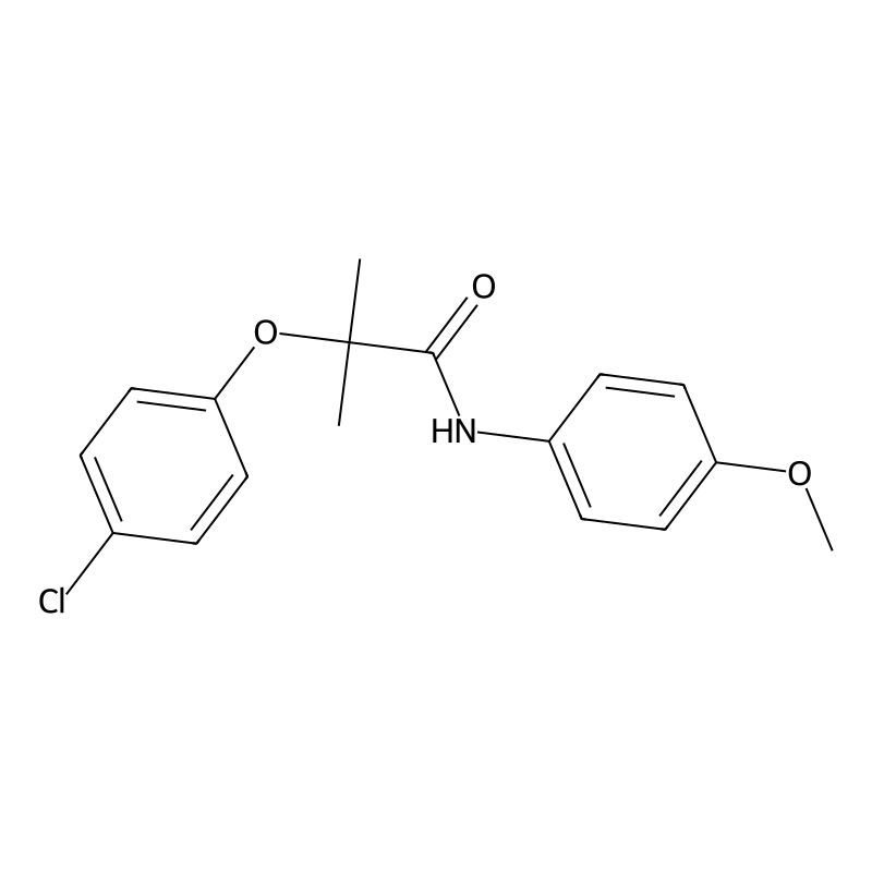 2-(4-chlorophenoxy)-N-(4-methoxyphenyl)-2-methylpr...