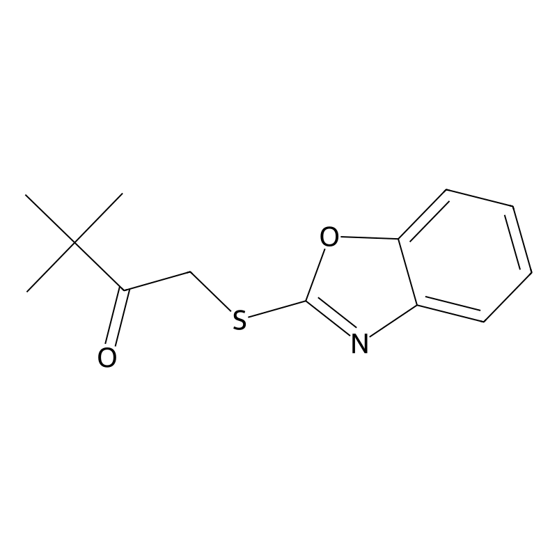 1-(1,3-Benzoxazol-2-ylsulfanyl)-3,3-dimethylbutan-...