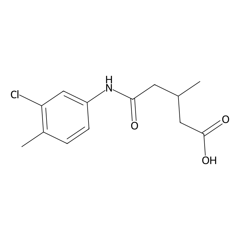 5-(3-Chloro-4-methylanilino)-3-methyl-5-oxopentano...