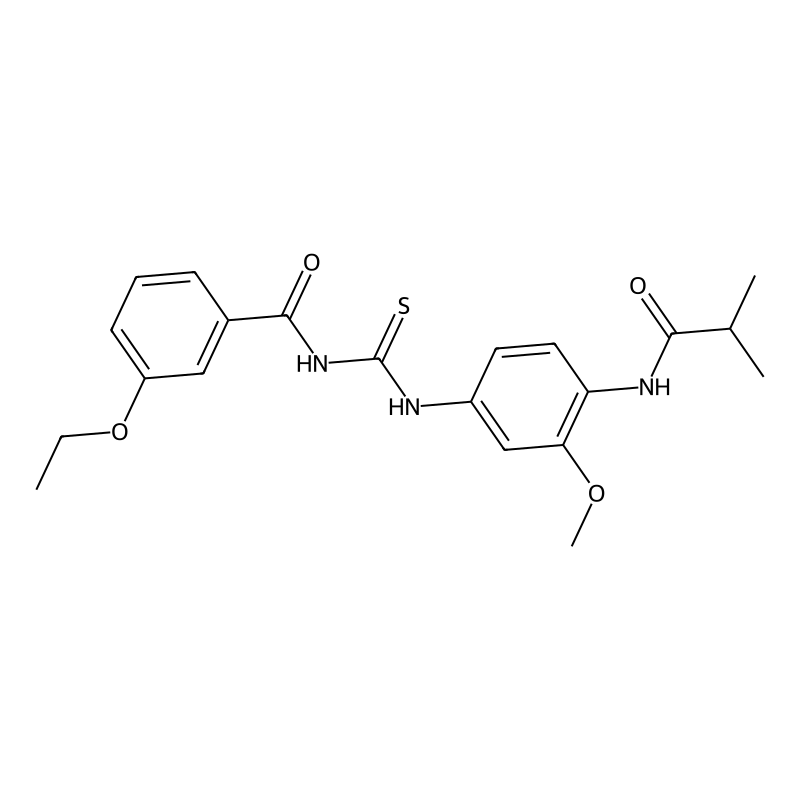 3-ethoxy-N-({3-methoxy-4-[(2-methylpropanoyl)amino...