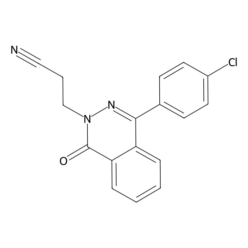 3-(4-(4-chlorophenyl)-1-oxo-2(1H)-phthalazinyl)pro...