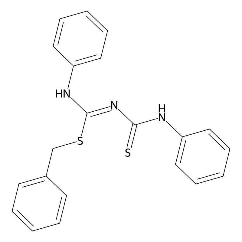 benzyl N-phenyl-N'-(phenylcarbamothioyl)carbamimid...