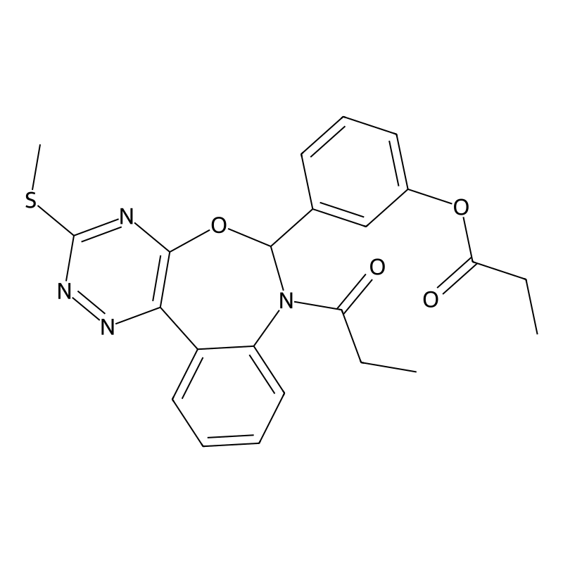 3-[3-(Methylsulfanyl)-7-propanoyl-6,7-dihydro[1,2,...