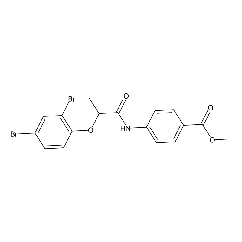 Methyl 4-{[2-(2,4-dibromophenoxy)propanoyl]amino}b...