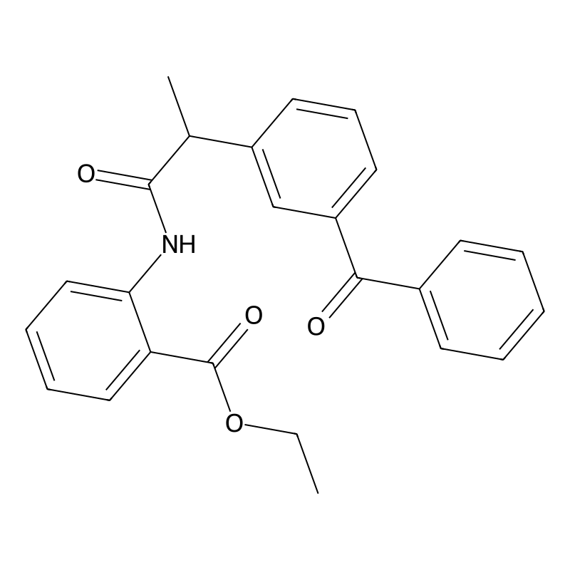 Ethyl 2-{[2-(3-benzoylphenyl)propanoyl]amino}benzo...