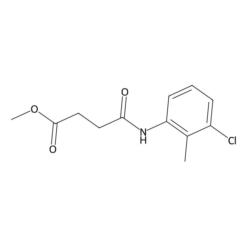 Methyl 4-(3-chloro-2-methylanilino)-4-oxobutanoate