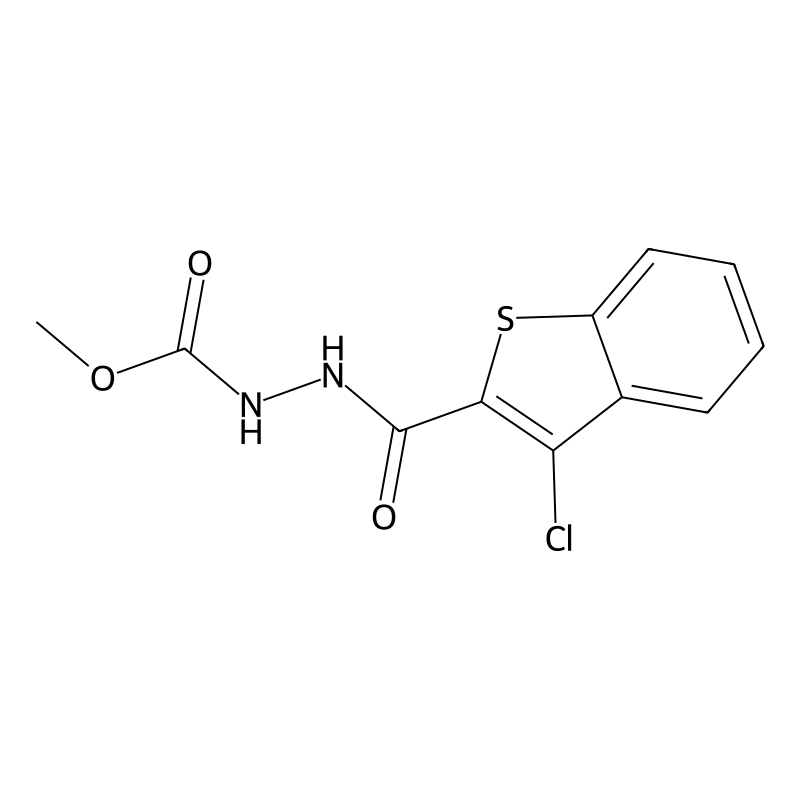 Methyl 2-[(3-chloro-1-benzothien-2-yl)carbonyl]hyd...