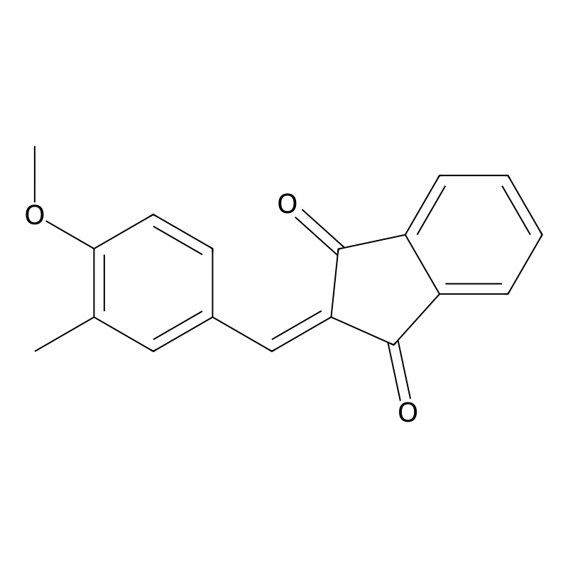 2-(4-methoxy-3-methylbenzylidene)-1H-indene-1,3(2H...