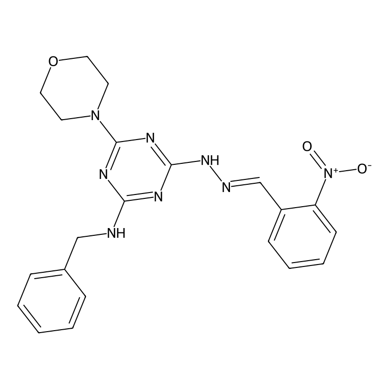 2-Nitrobenzaldehyde [4-(benzylamino)-6-(4-morpholi...