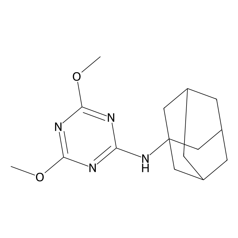 N-(1-adamantyl)-N-(4,6-dimethoxy-1,3,5-triazin-2-y...