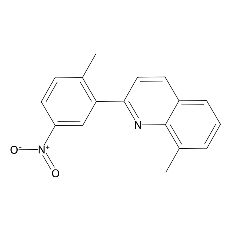 8-Methyl-2-(2-methyl-5-nitrophenyl)quinoline