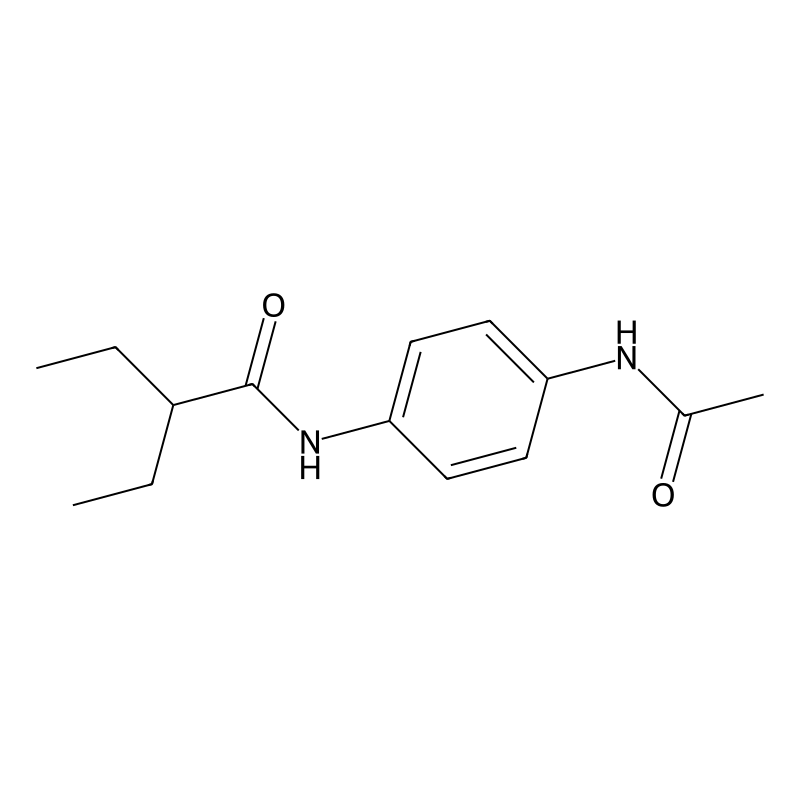 N-(4-acetamidophenyl)-2-ethylbutanamide