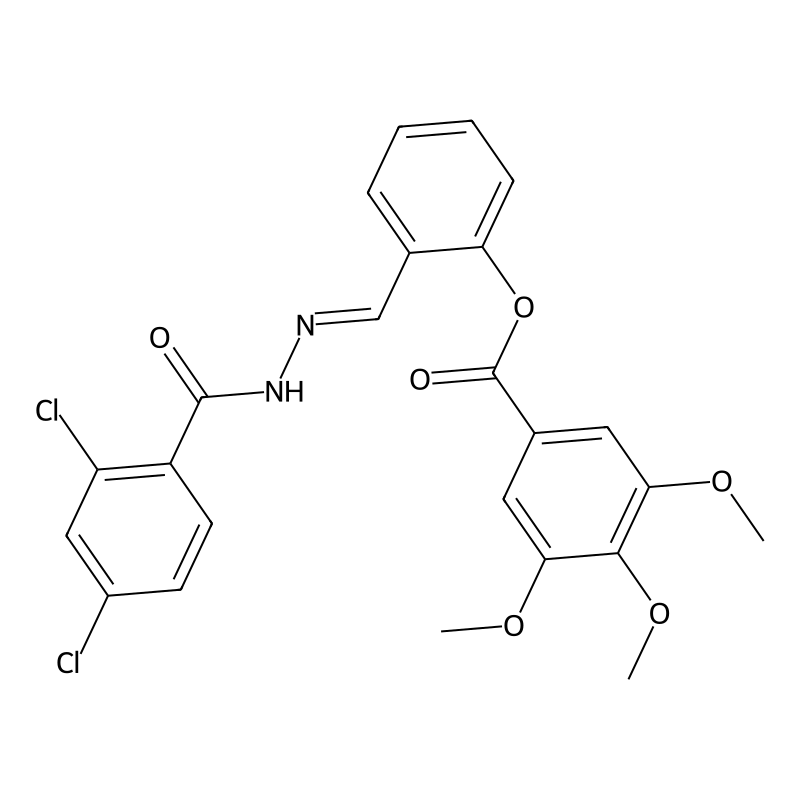 [2-[(E)-[(2,4-dichlorobenzoyl)hydrazinylidene]meth...