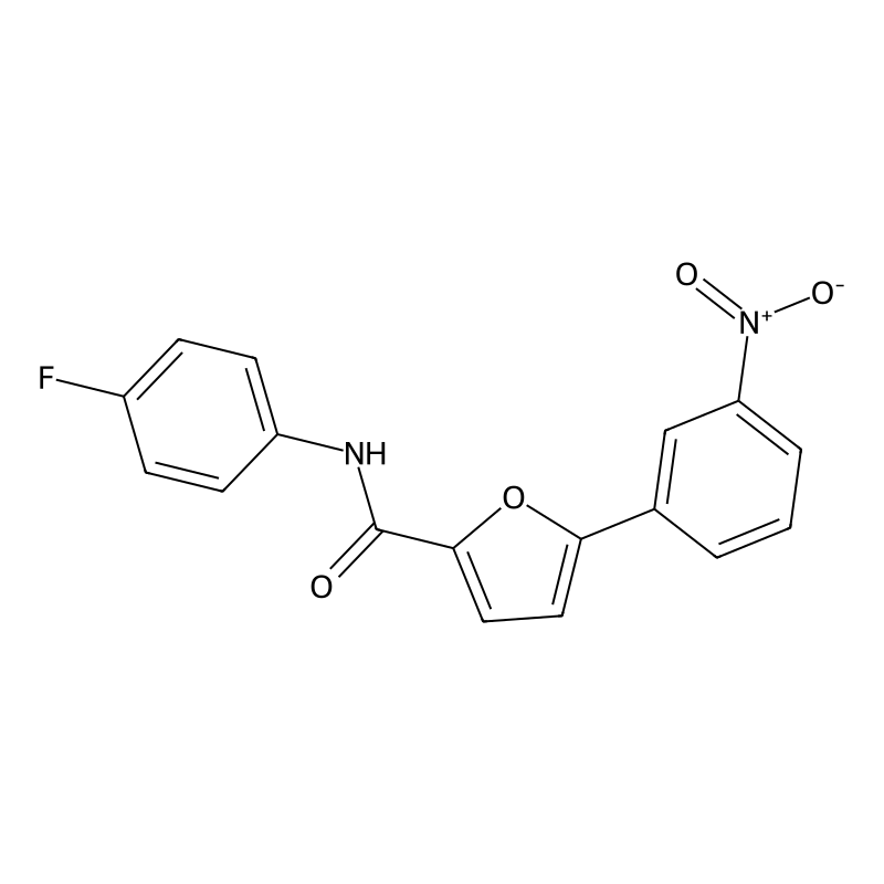 N-(4-fluorophenyl)-5-{3-nitrophenyl}-2-furamide