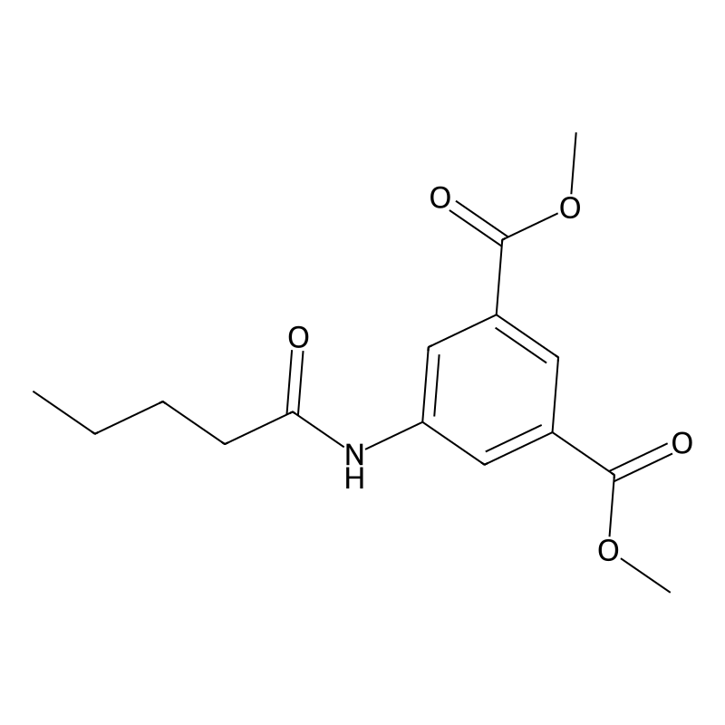 Dimethyl 5-(pentanoylamino)isophthalate