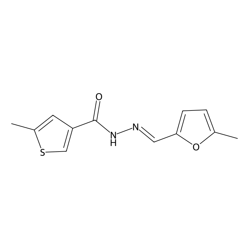 5-methyl-N'-[(5-methyl-2-furyl)methylene]-3-thioph...