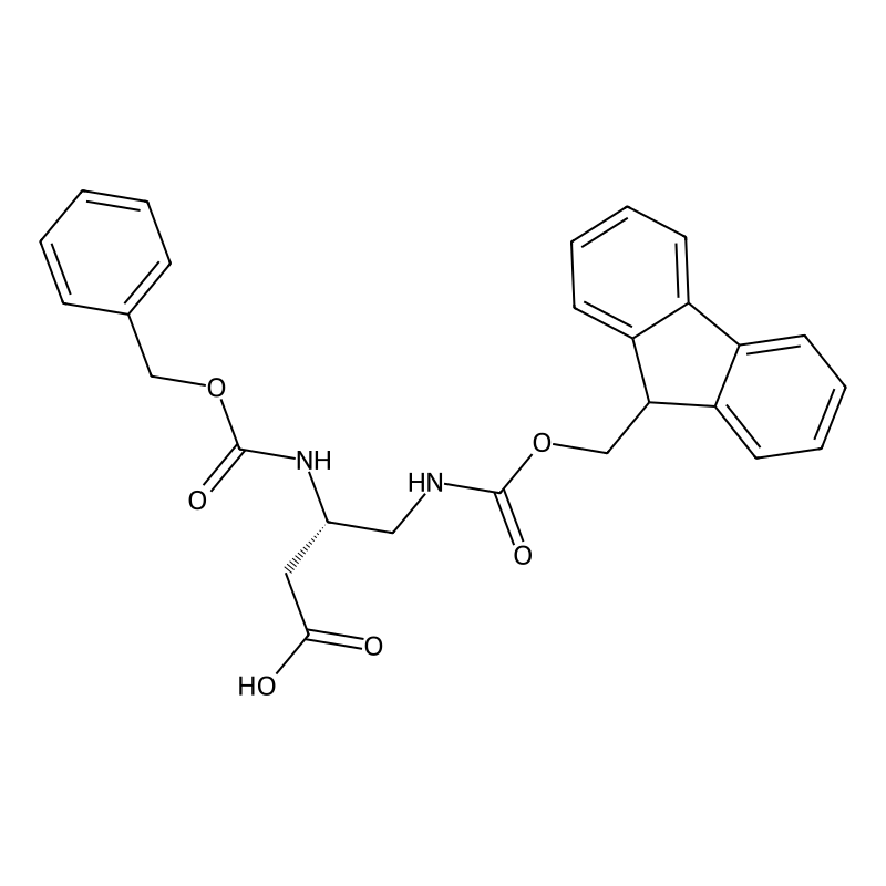 (3S)-3-{[(Benzyloxy)carbonyl]amino}-4-({[(9H-fluor...