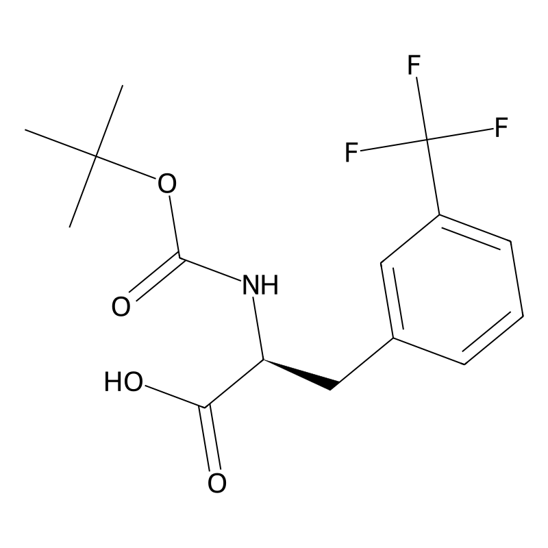 (S)-2-((tert-Butoxycarbonyl)amino)-3-(3-(trifluoromethyl)phenyl)propanoic acid