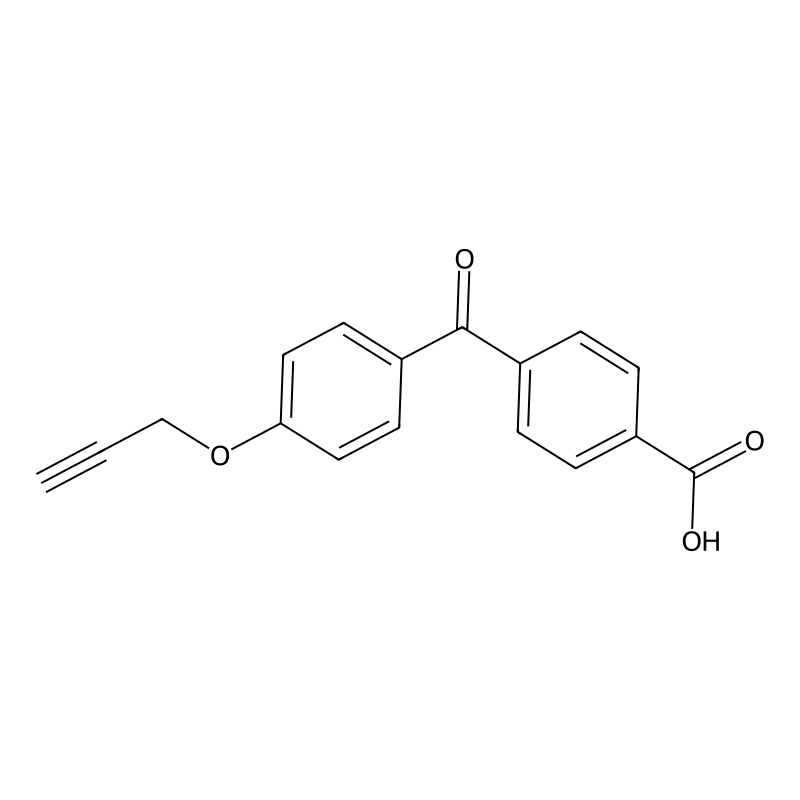 4-(4-(prop-2-yn-1-yloxy)benzoyl)benzoic acid