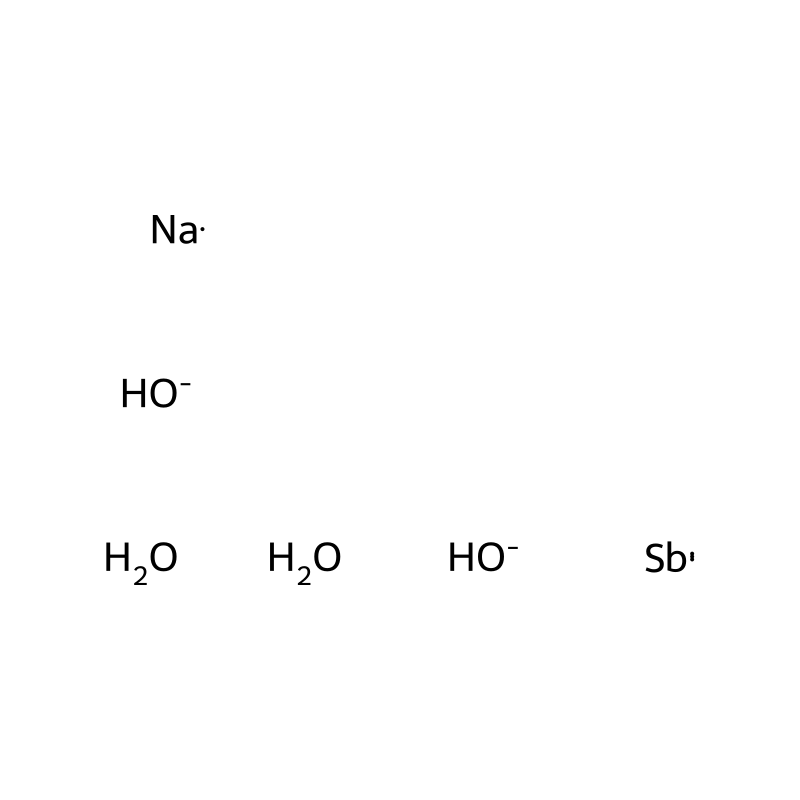 Antimony(v) sodium trioxide 1/4-water