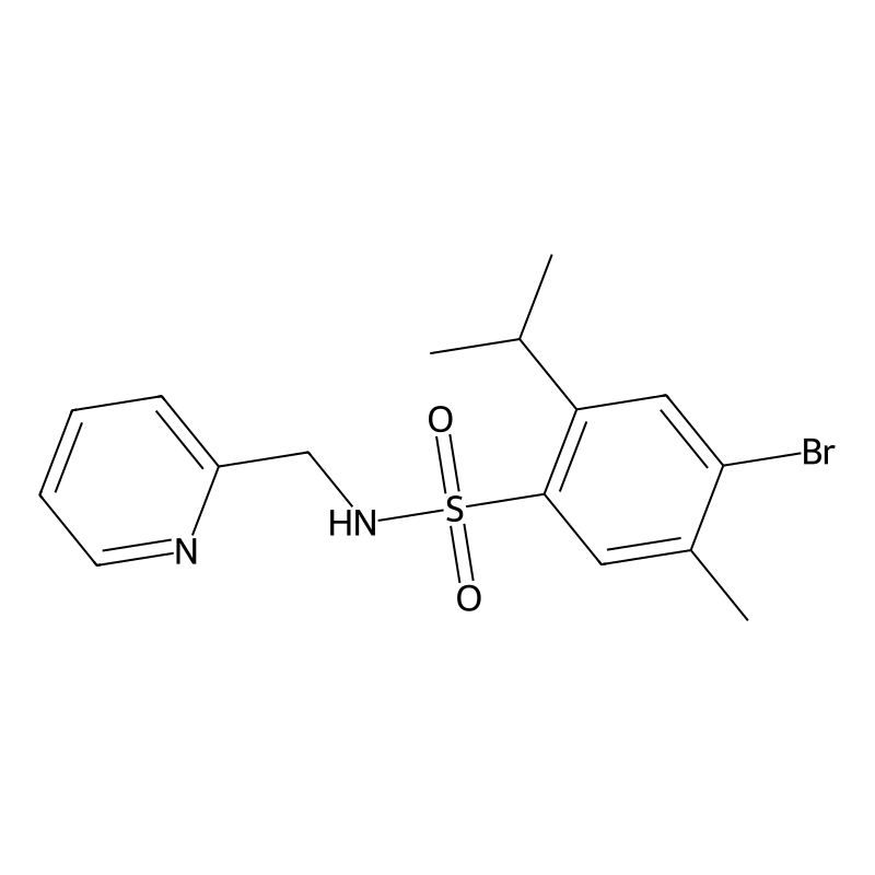 4-bromo-2-isopropyl-5-methyl-N-(2-pyridinylmethyl)...